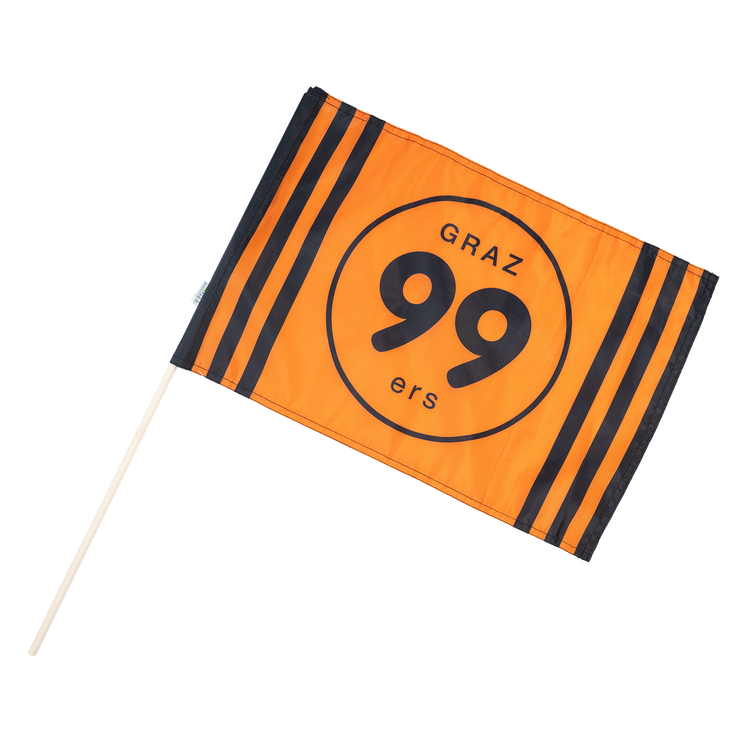 Stockfahne individuell  30x45 cm